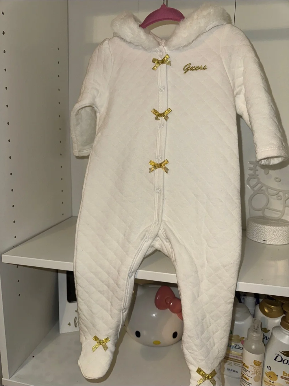 Guess quilted cream